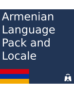 Armenian Language Pack Module package
